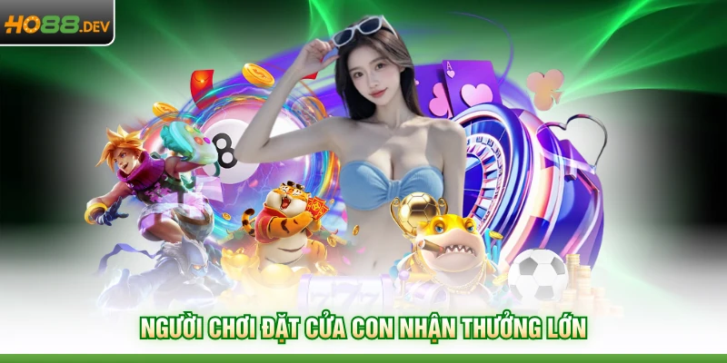 Baccarat Trực Tuyến Nhiều Người Chơi Nhất Tại HO88 Số 1 4 Người chơi đặt cửa con nhận thưởng lớn